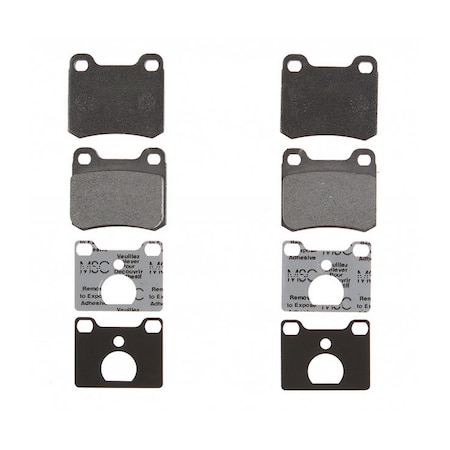 Raybestos 94-97 Mercedes-Benz-C Class/E Class-Rr Brake Pad Set, Pgd335M PGD335M